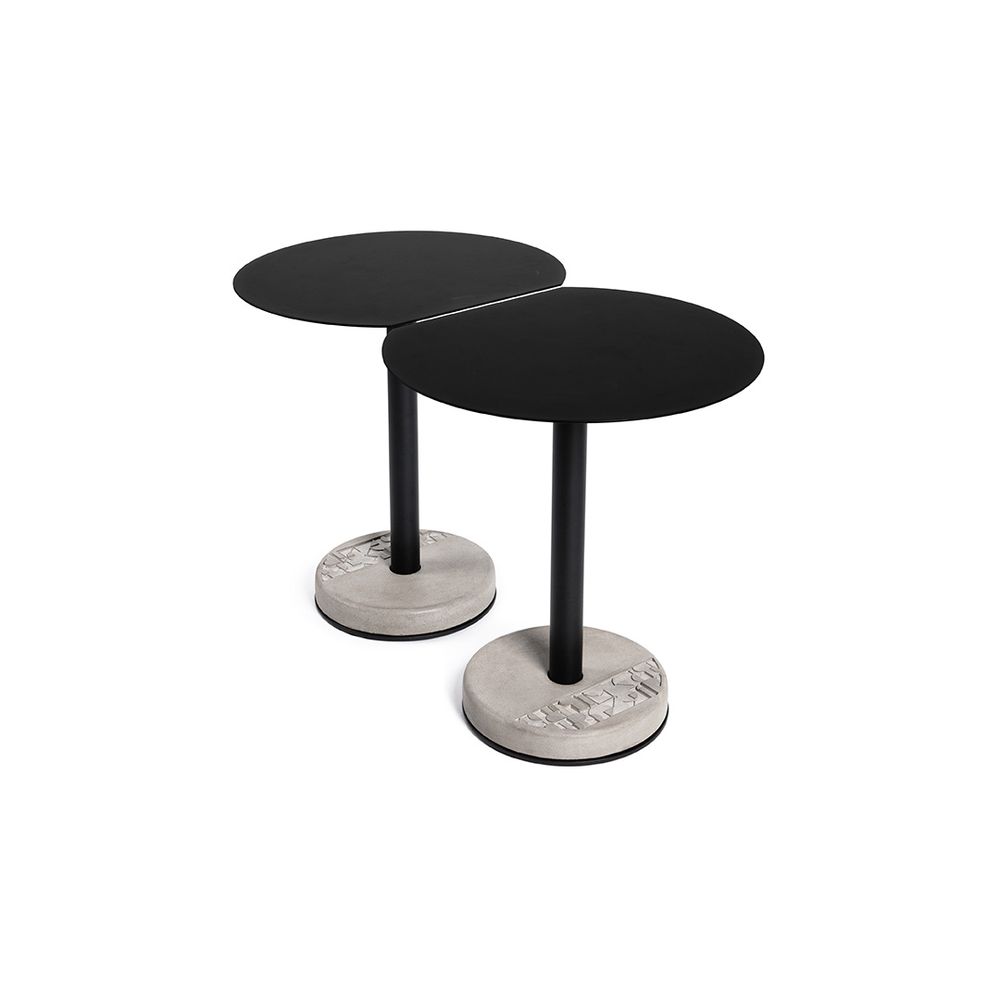 Dining Tables - donut - concrete bistro table - LYON BÉTON