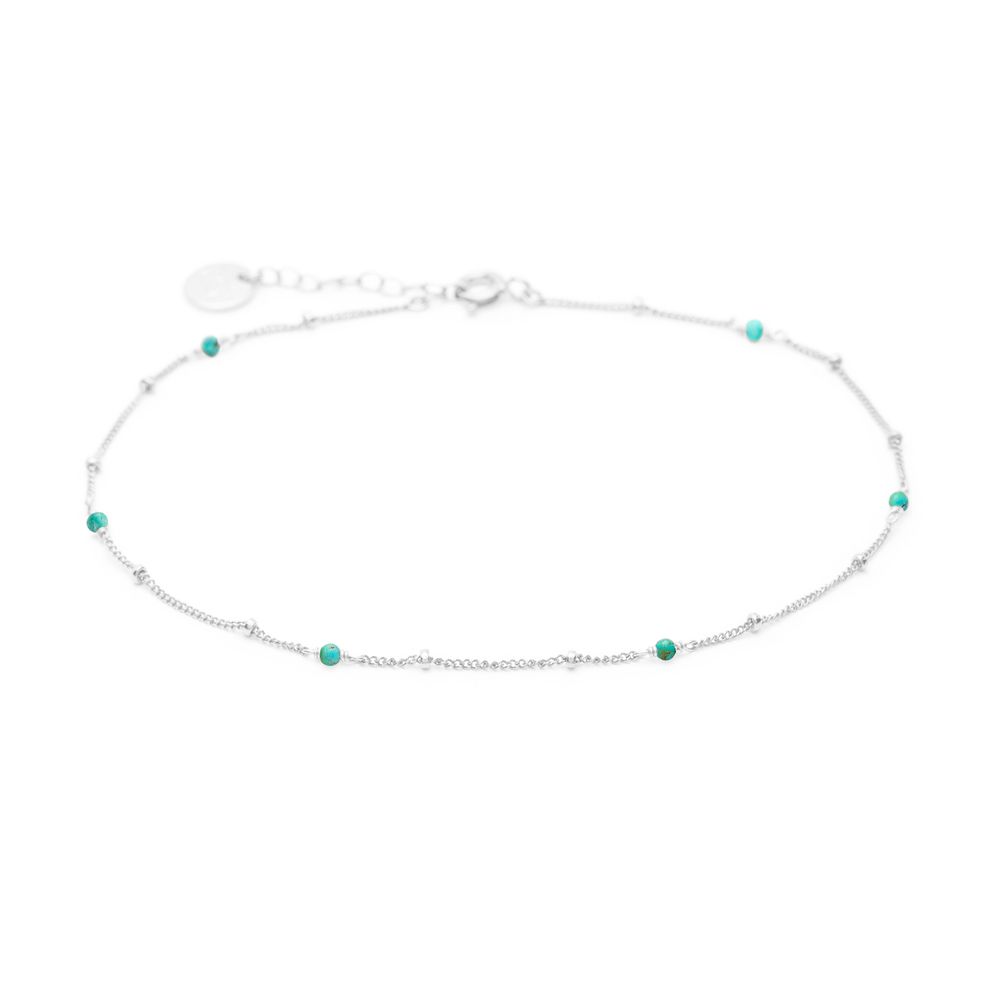 Jewelry - Satellite Stones Anklet Chain - YAY PARIS
