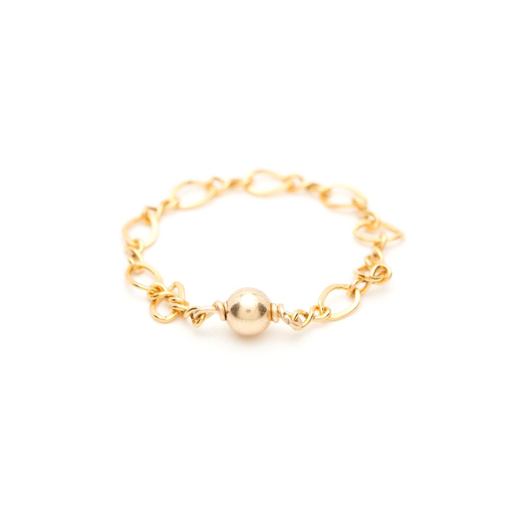 Bijoux - Bague chaine Essentiel Infini - YAY PARIS