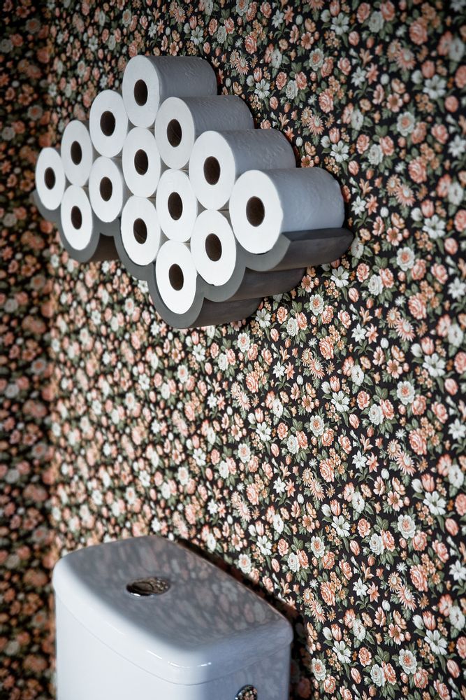 Design objects - cloud - Concrete Toilet Paper Holder - LYON BÉTON