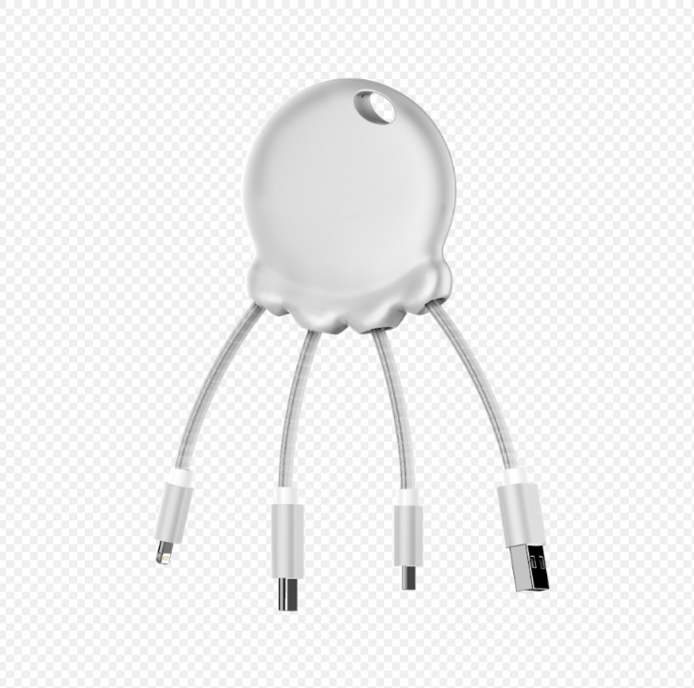 Accessoires de voyage - Câble usb - Octopus Booster Blanc - XOOPAR