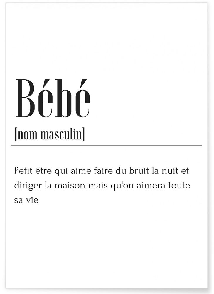 Poster - POSTERS DEFINITIONS FAMILY - L'AFFICHERIE