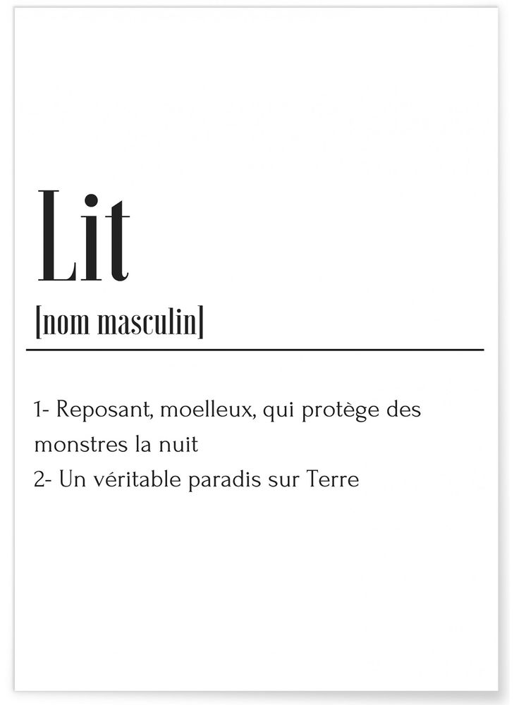 Affiches - AFFICHES DÉFINITIONS PIÈCES DE LA MAISON - L'AFFICHERIE