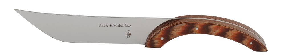 Cadeaux - Couteau à fromage Laguiole André et Michel Bras en stamina - FORGE DE LAGUIOLE