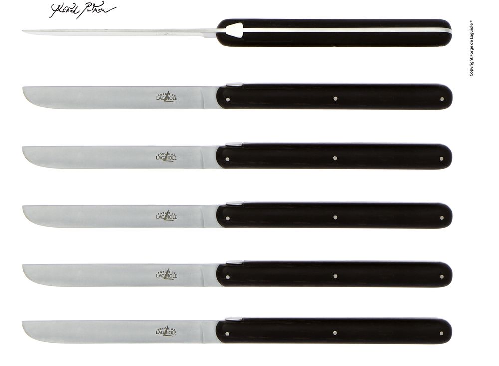 Cadeaux - Couteaux de table Andrée Putman, coffret de 6. - FORGE DE LAGUIOLE