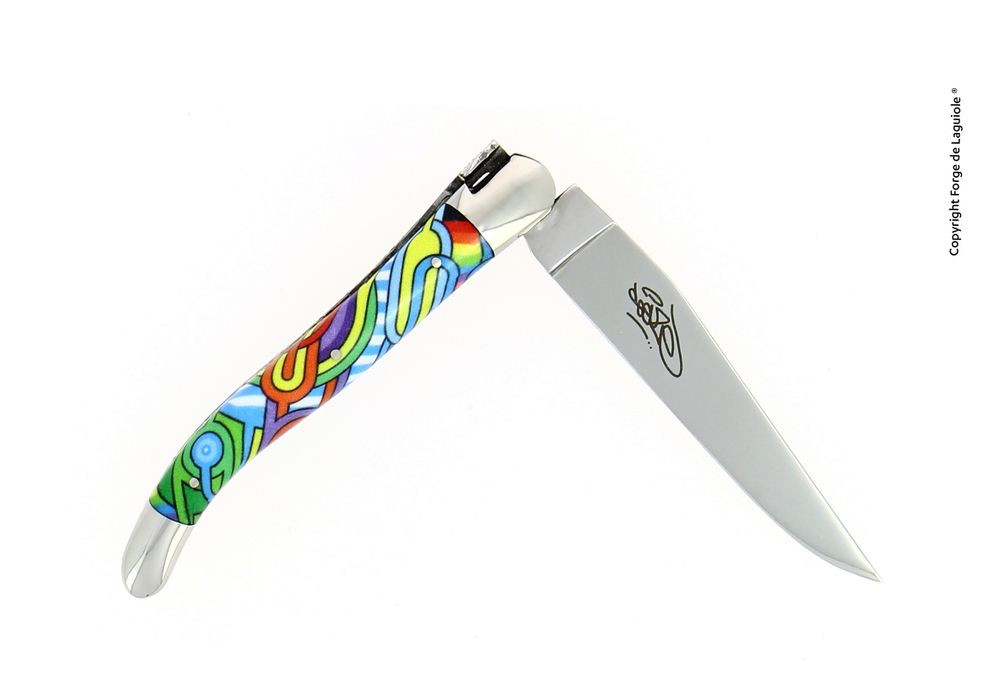 Knives - Seize folding knife – Sublimation Street Art - FORGE DE LAGUIOLE