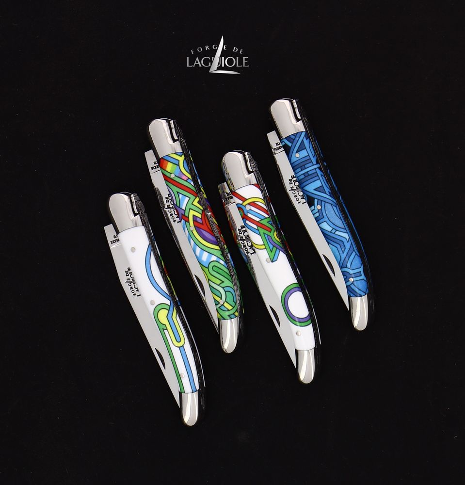 Knives - Seize folding knife – Sublimation Street Art - FORGE DE LAGUIOLE