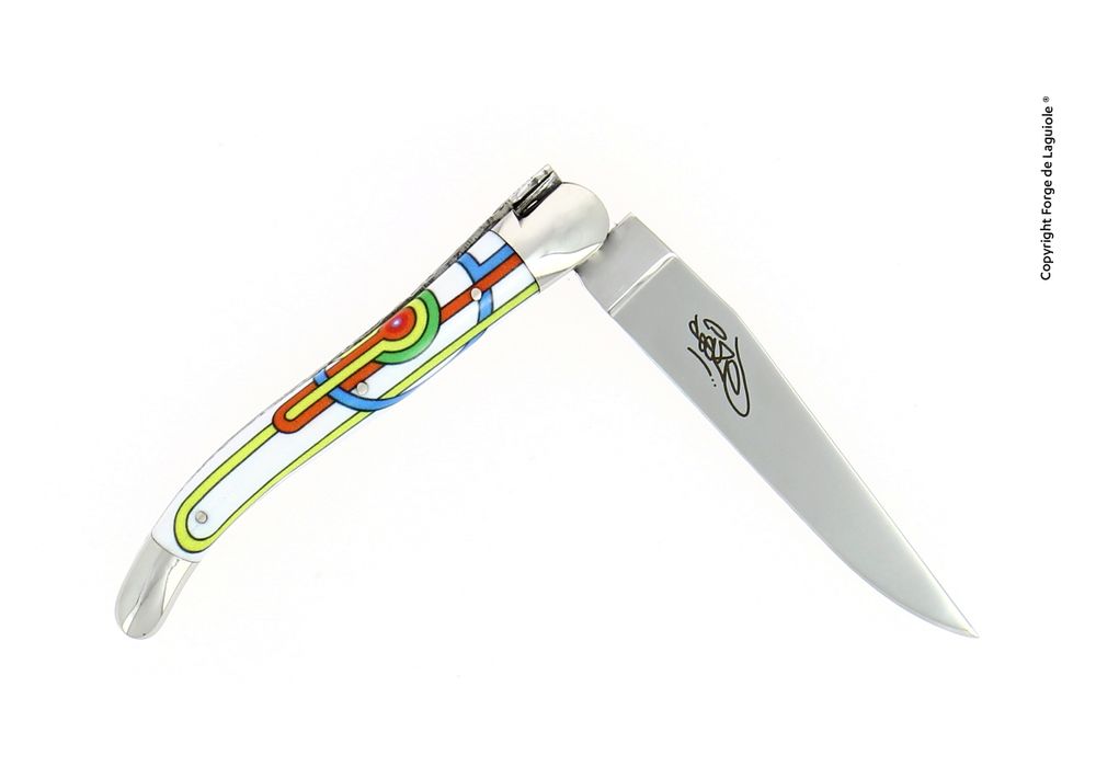 Knives - Seize folding knife – Sublimation Street Art - FORGE DE LAGUIOLE