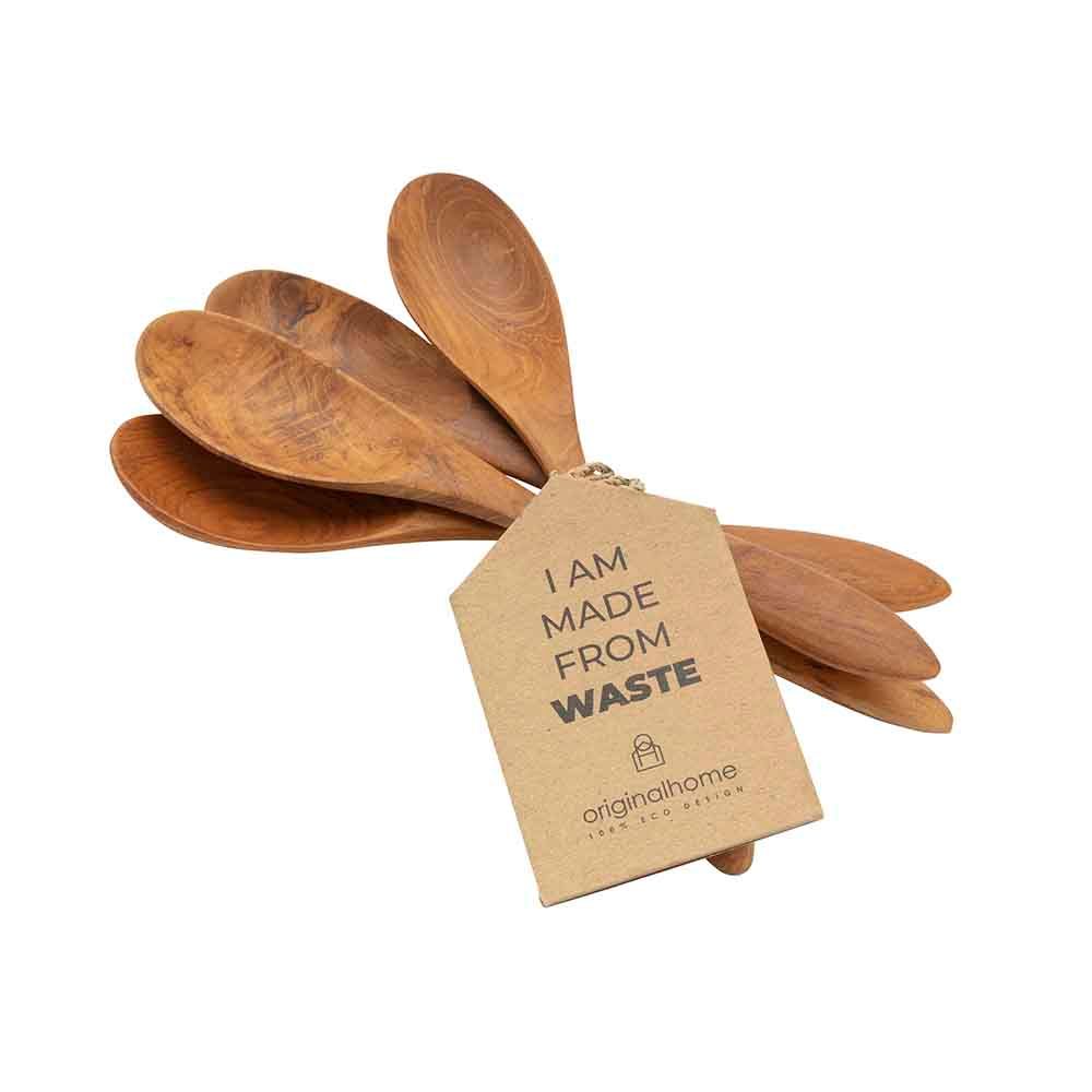 Objets de décoration - Couverts de racine de teck récupérée - ORIGINALHOME ECO DESIGN