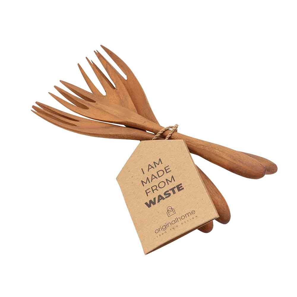 Objets de décoration - Couverts de racine de teck récupérée - ORIGINALHOME ECO DESIGN