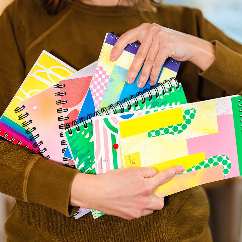 Stationery - NOTEBOOK UPCYCLING - PAPIER MERVEILLE