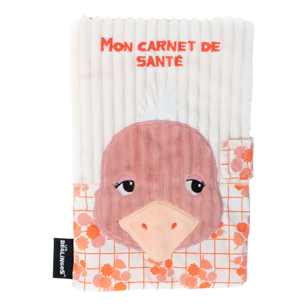 Childcare accessories - Health Book Cover Jelekros the Lion - DEGLINGOS