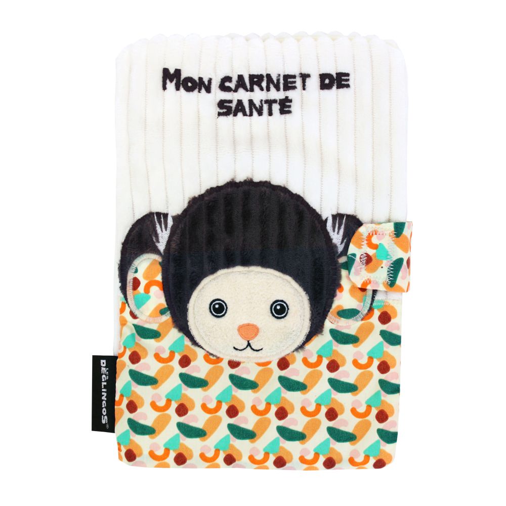 Childcare accessories - Health Book Cover Jelekros the Lion - DEGLINGOS