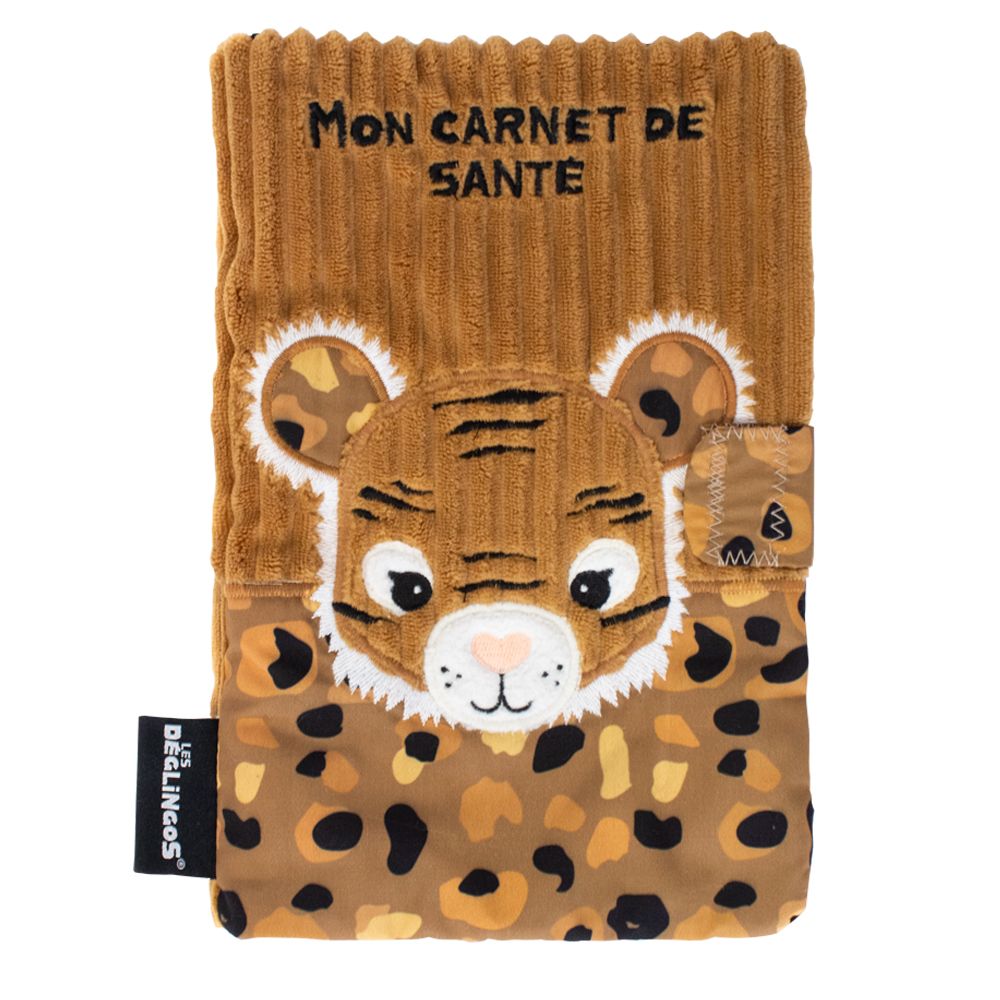 Childcare accessories - Health Book Cover Jelekros the Lion - DEGLINGOS