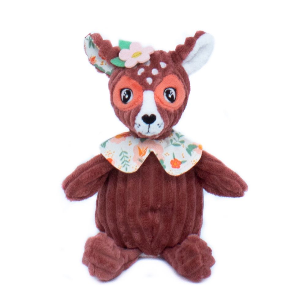 Objets de décoration - Peluche petit Simply Pomelos l'autruche avec Boite - DEGLINGOS