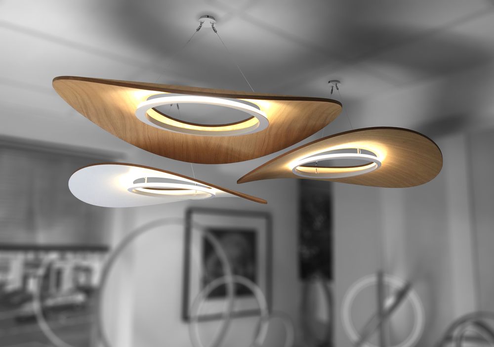 Hanging lights - _XFLR6 suspension - HENRI BURSZTYN