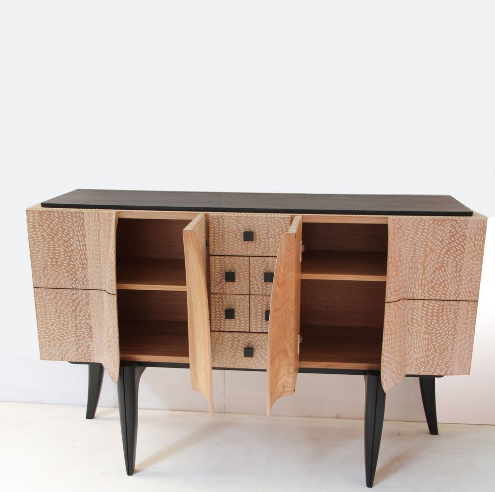 Objets design - Buffet Collection "Bas noirs " - THIERRY LAUDREN