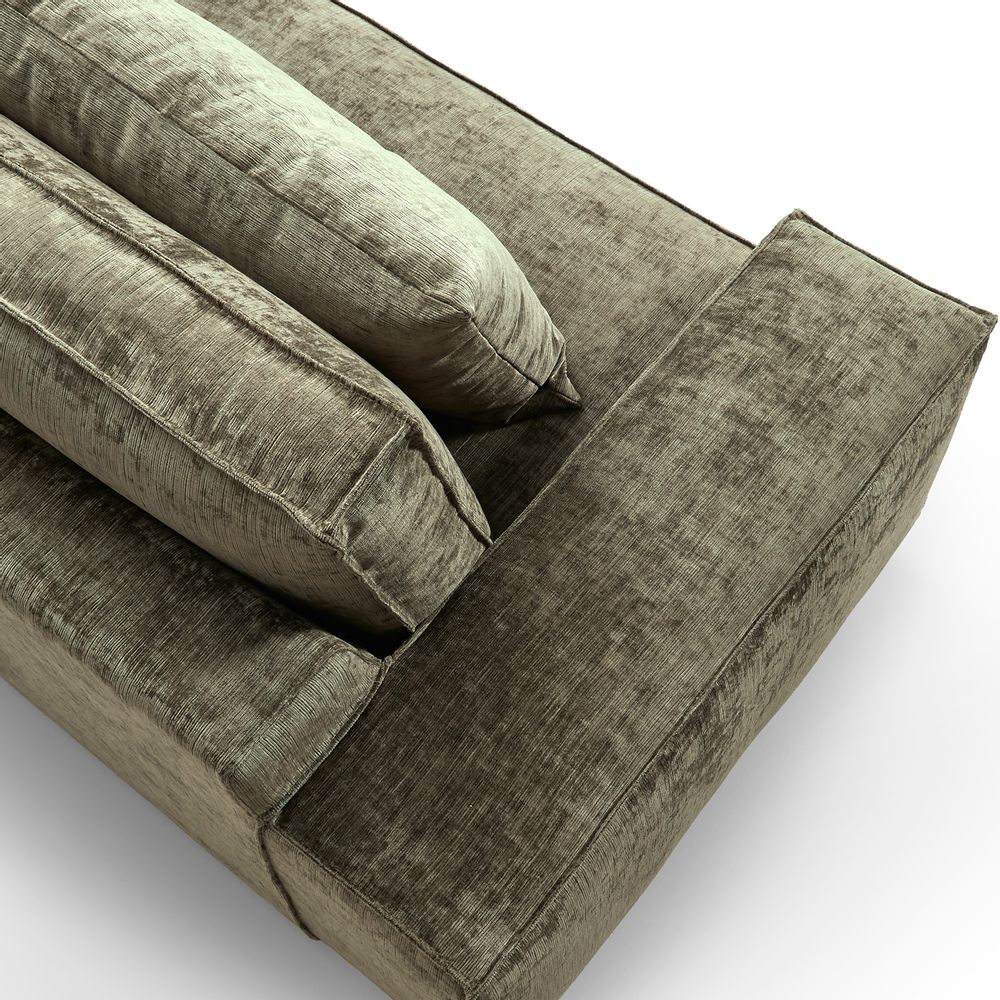 Objets design - Canapé composable Lounge vert - SOFAREV
