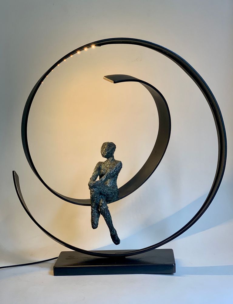 Sculptures, statuettes and miniatures - Mindfulness sculpture - bronze - CATHERINE DE KERHOR
