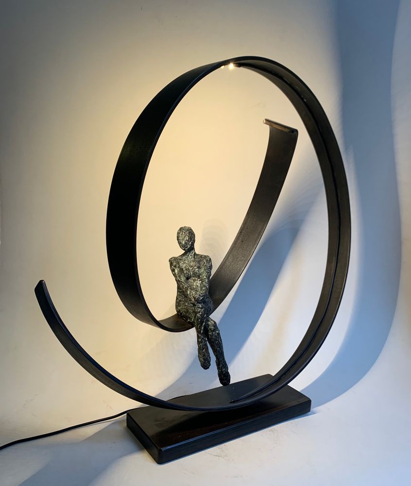Sculptures, statuettes and miniatures - Mindfulness sculpture - bronze - CATHERINE DE KERHOR