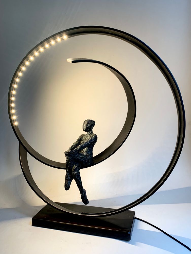 Sculptures, statuettes and miniatures - Mindfulness sculpture - bronze - CATHERINE DE KERHOR