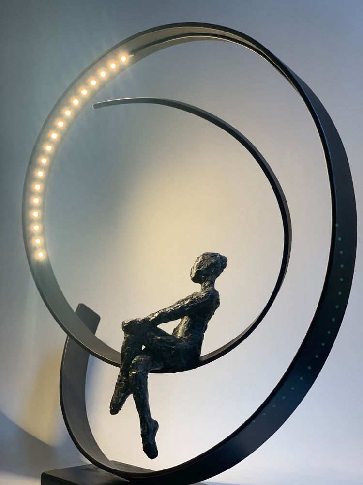 Sculptures, statuettes and miniatures - Mindfulness sculpture - bronze - CATHERINE DE KERHOR