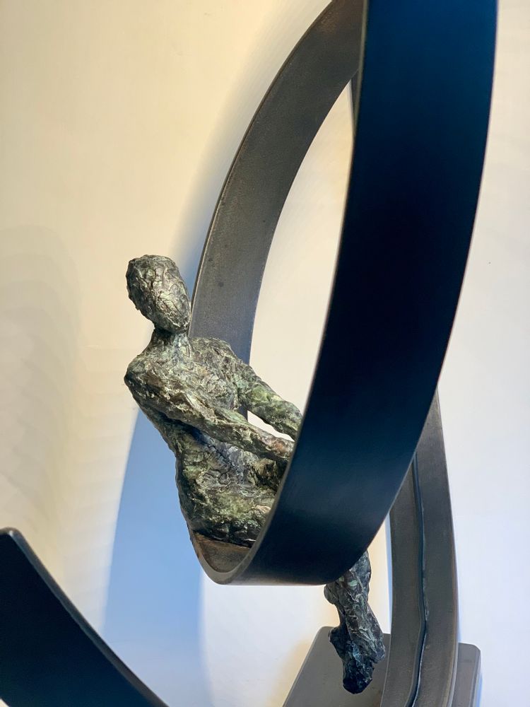 Sculptures, statuettes and miniatures - Mindfulness sculpture - bronze - CATHERINE DE KERHOR