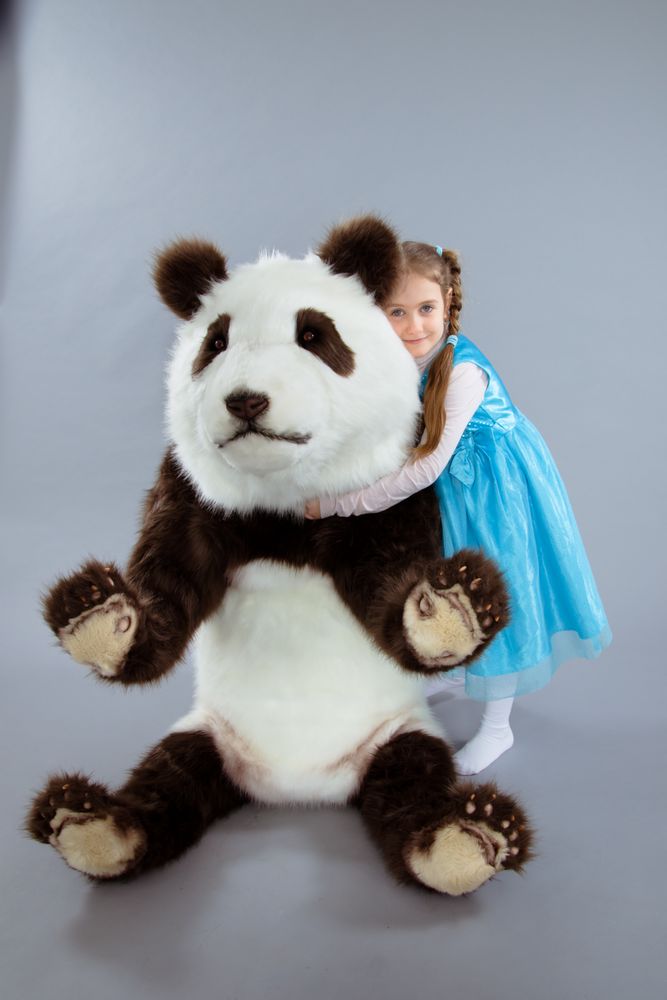 Pièces uniques - Peluche Ours Panda. étalage - KATERINA MAKOGON