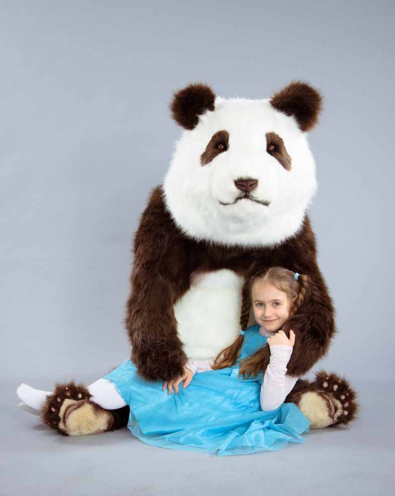 Pièces uniques - Peluche Ours Panda. étalage - KATERINA MAKOGON