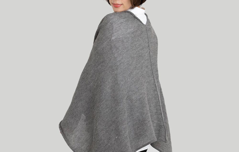 Apparel - ELEGANCE Poncho - T'RU SUSTAINABLE HANDMADE