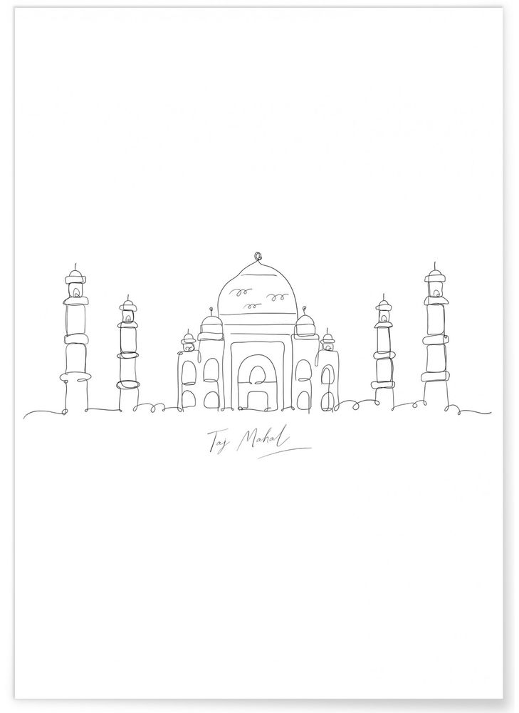 Affiches - AFFICHES LINE ART - L'AFFICHERIE