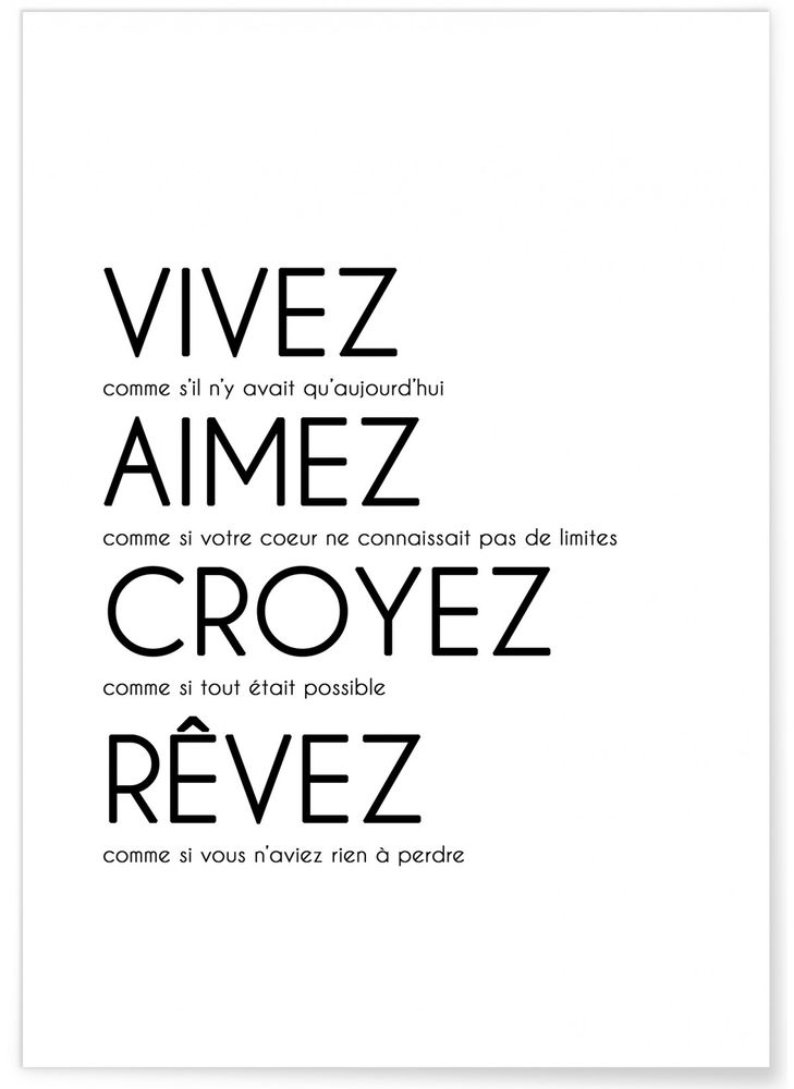 Poster - QUOTE POSTERS - L'AFFICHERIE