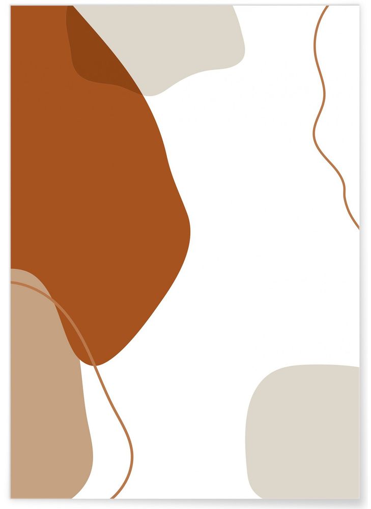 Aménagements pour bureau - AFFICHES ART ABSTRAIT - L'AFFICHERIE