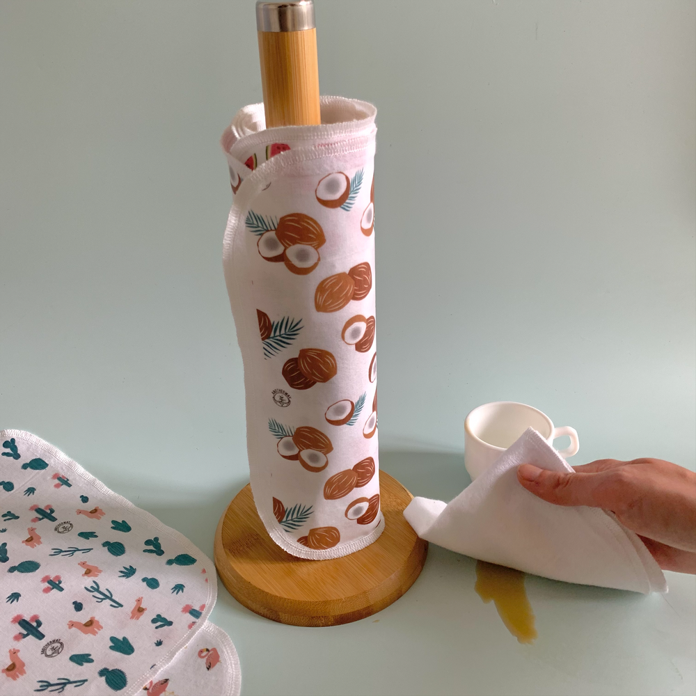 Kitchen linens - Washable and reusable paper towels - ANOTHERWAY