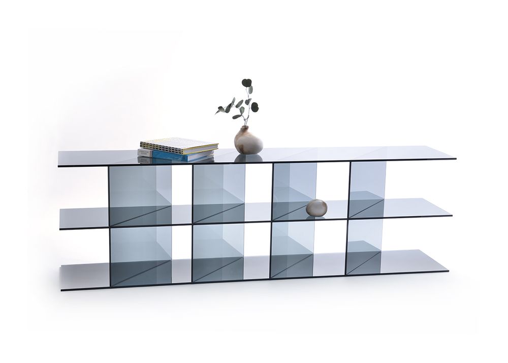 Bibliothèques - MONOLOG étagère meuble bas - GLASS VARIATIONS