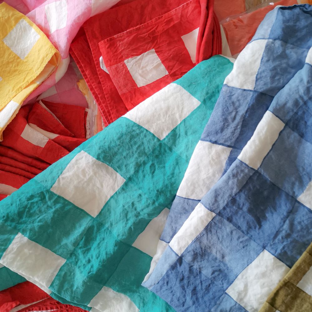Table linen - QUADRETTATO - BERTOZZI