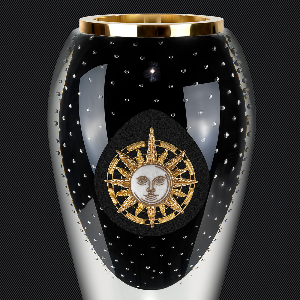 Vases - PERLE NOIRE vase - FIL-HARMONY