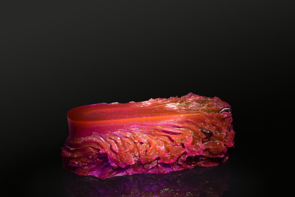 Sculptures, statuettes et miniatures - Materiality Vol. 3 Banc par Eduard Locota, Verre Acrylique/Sculpture Résine - LO CONTEMPORARY