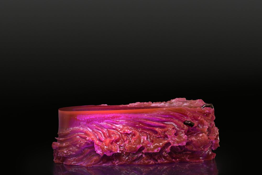 Sculptures, statuettes et miniatures - Materiality Vol. 3 Banc par Eduard Locota, Verre Acrylique/Sculpture Résine - LO CONTEMPORARY