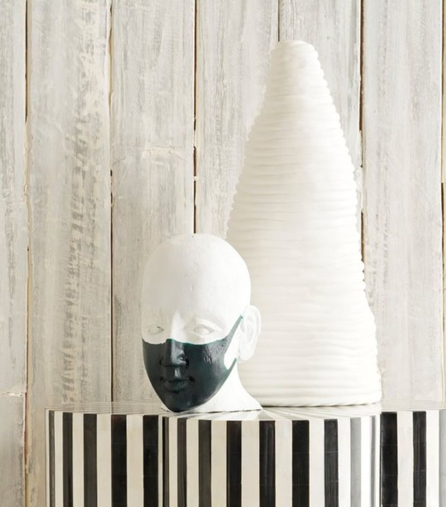 Sculptures, statuettes and miniatures - CHANALLI Mask Wooden Bust - DESIGN PHILIPPINES OBJECTS