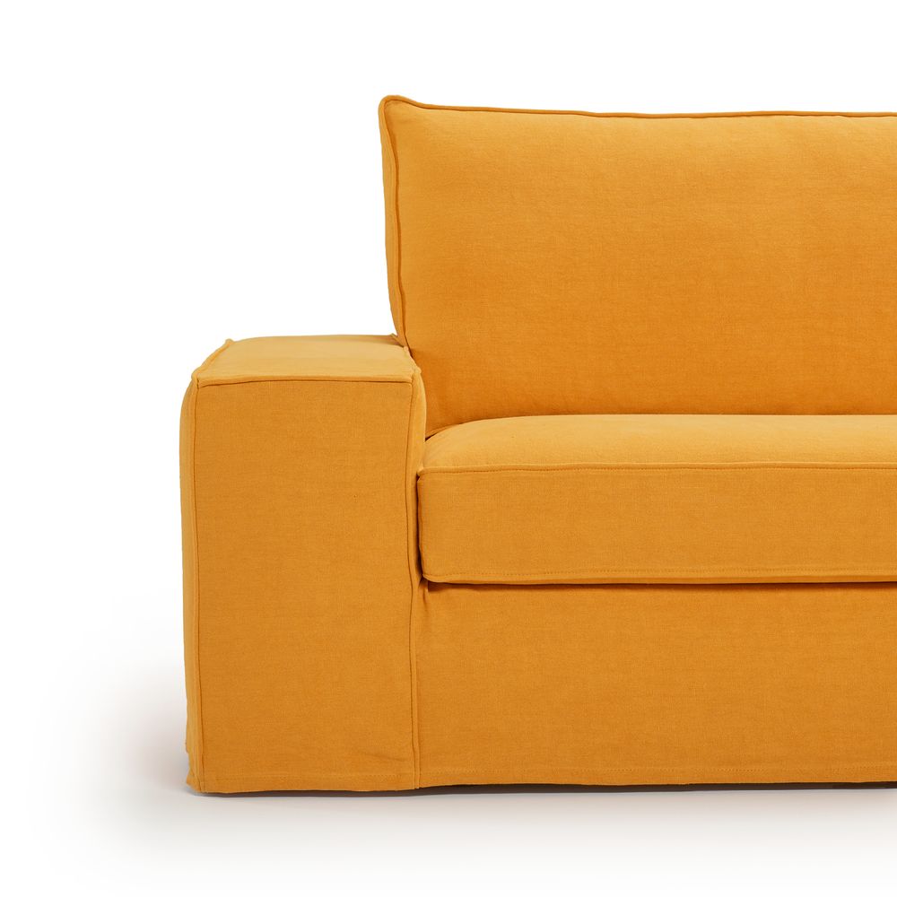 Objets personnalisables - Canapé composable Cocoon orange - SOFAREV