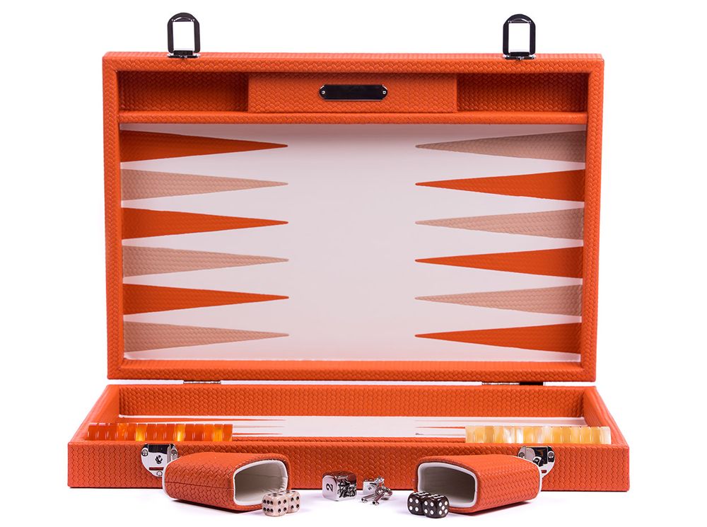 Leather goods - Backgammon large I Couture Leather - HECTOR SAXE PARIS DEPUIS 1978
