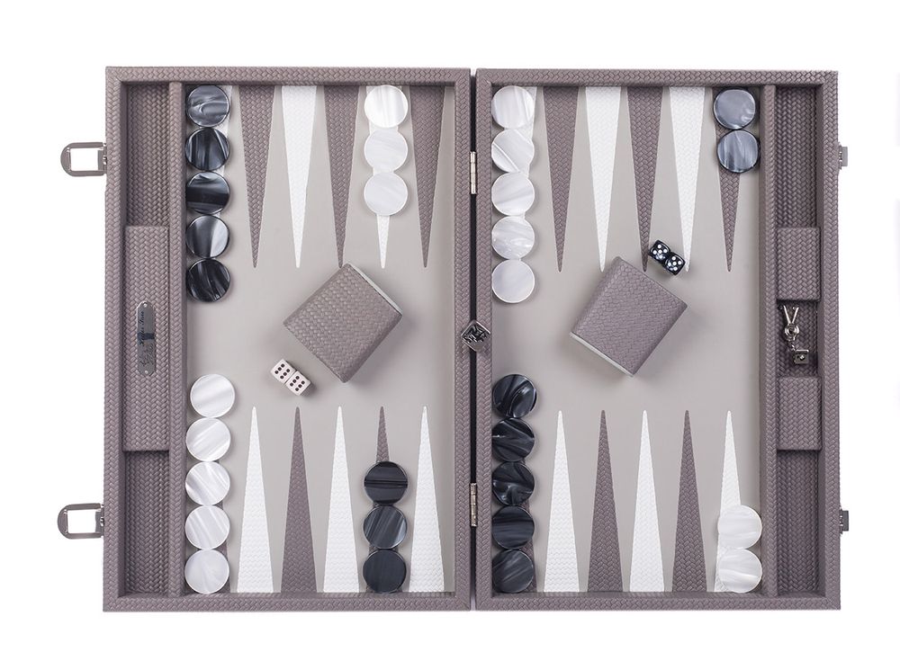 Leather goods - Backgammon large I Couture Leather - HECTOR SAXE PARIS DEPUIS 1978