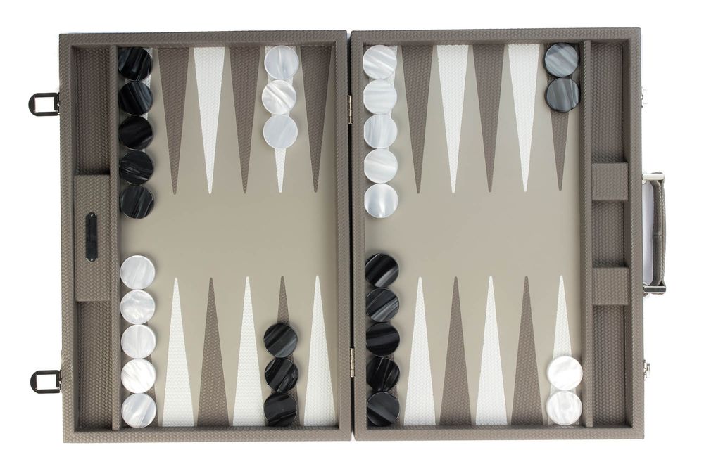 Leather goods - Backgammon competition I Couture Leather - HECTOR SAXE PARIS DEPUIS 1978
