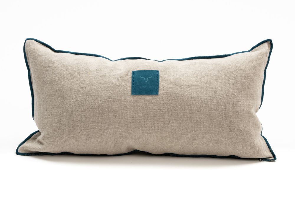 Fabric cushions - Raw linen cushion - MAISON YAK