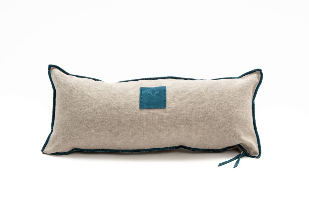 Fabric cushions - Raw linen cushion - MAISON YAK