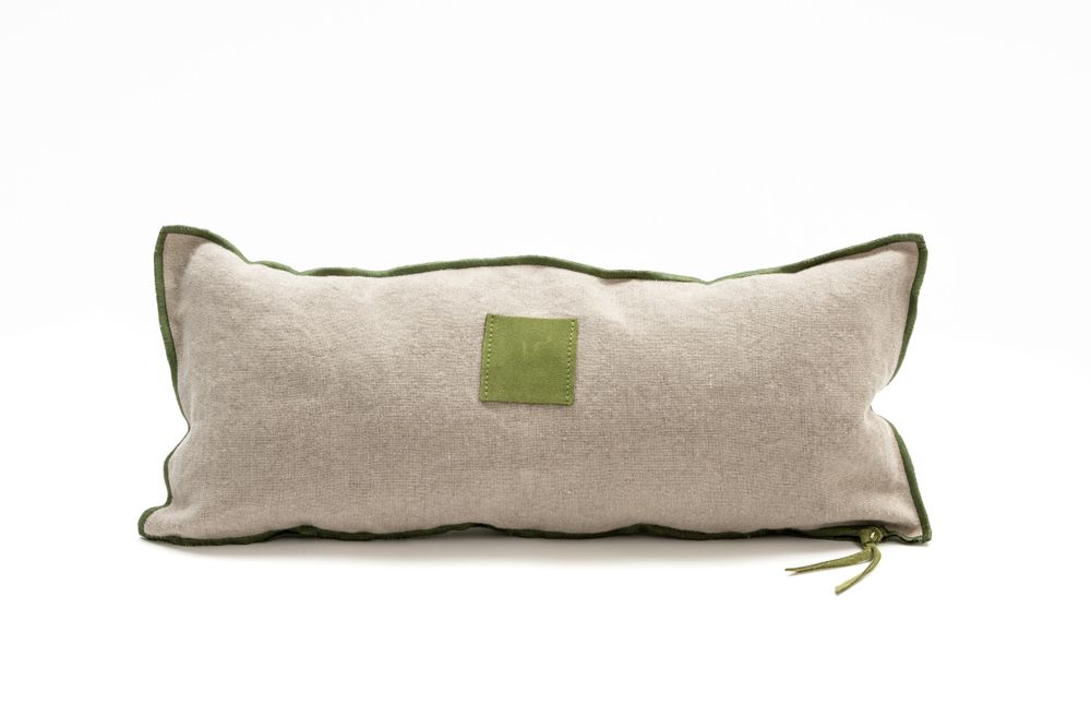 Fabric cushions - Raw linen cushion - MAISON YAK