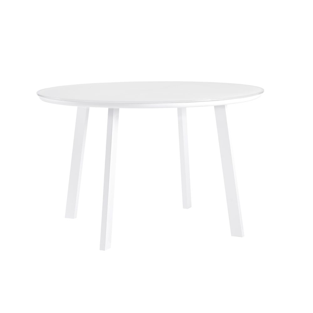 Other tables - KWADRA dining table diam.120 glass top - SIFAS