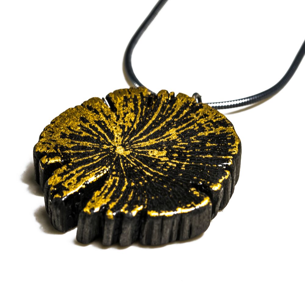 Bijoux - Collier KIN-FUJI & Collier KIN-MOJI - CHARCOAL ESKIMEÏT