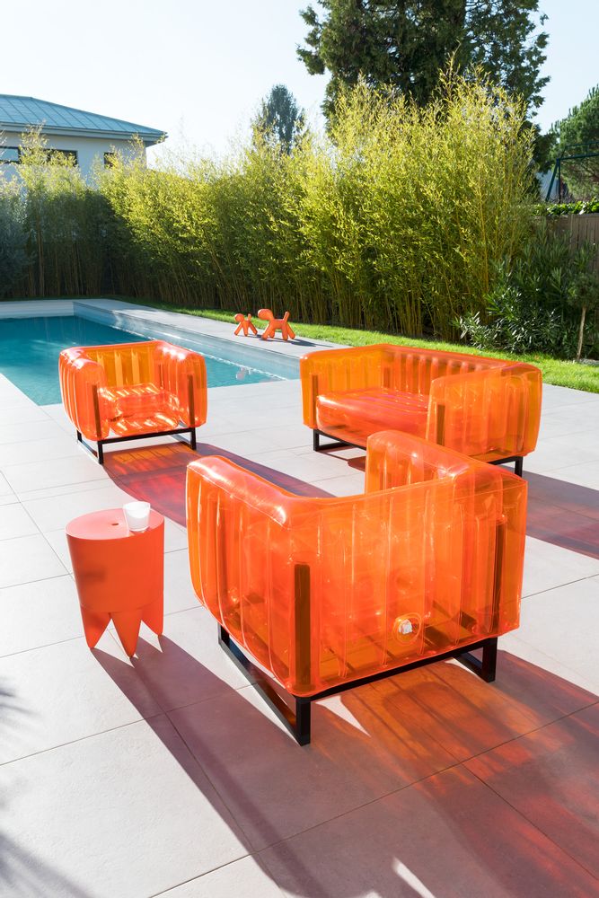 Sofas - YOMI| Design sofa - Orange - MW DESIGNER FURNITURE